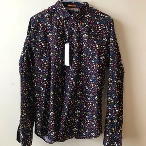 Men’s floral Button Up